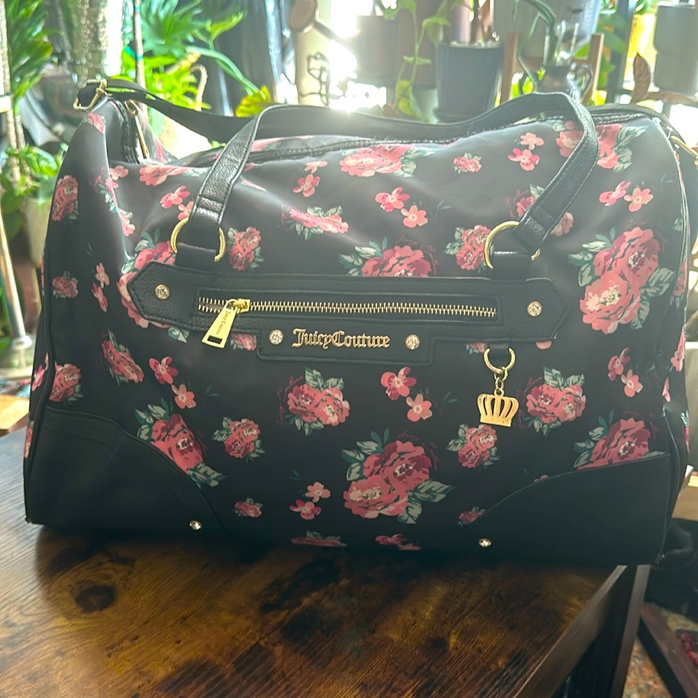 Juicy Couture Extra Large Rosie Floral Duffel
